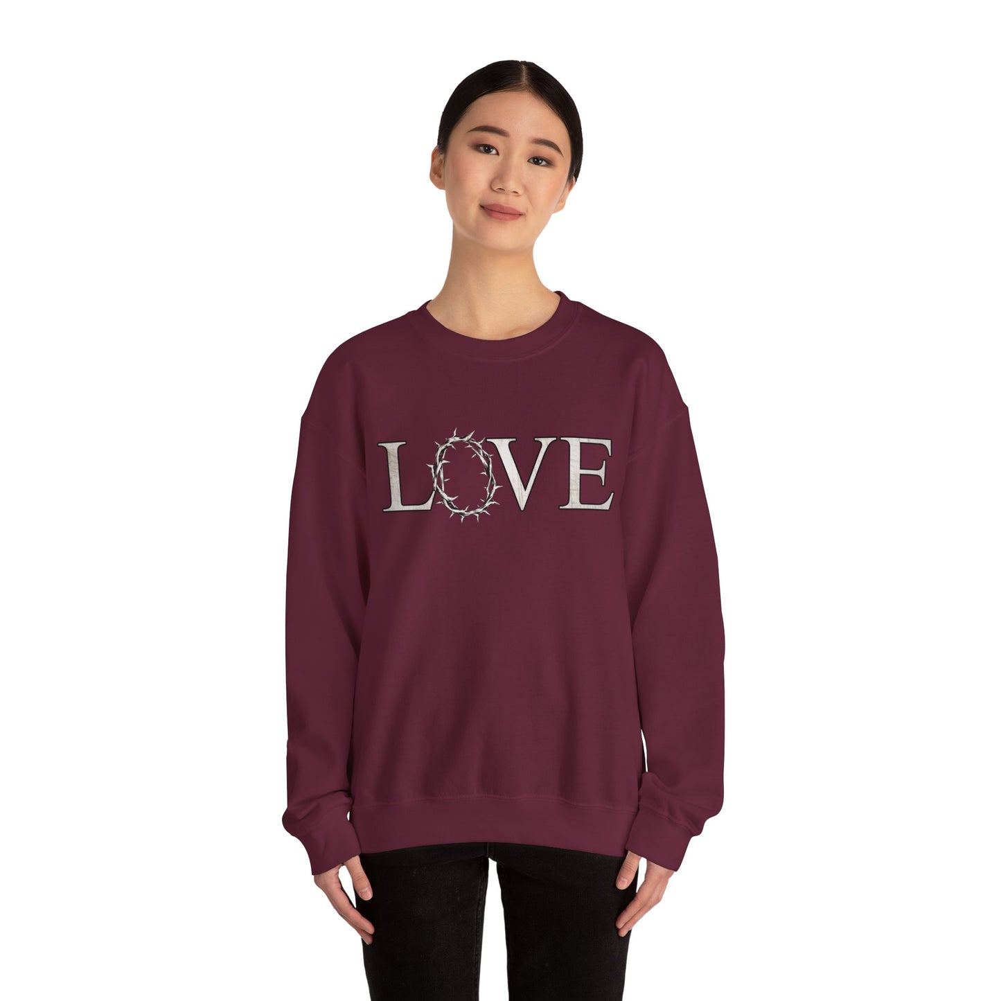 Crown of Thorns “Love” Sweatshirt