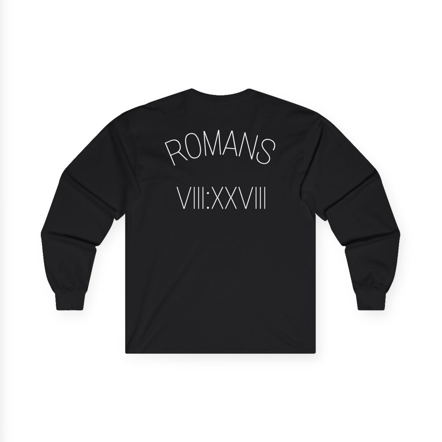Romans 8:28 Long Sleeve Tee