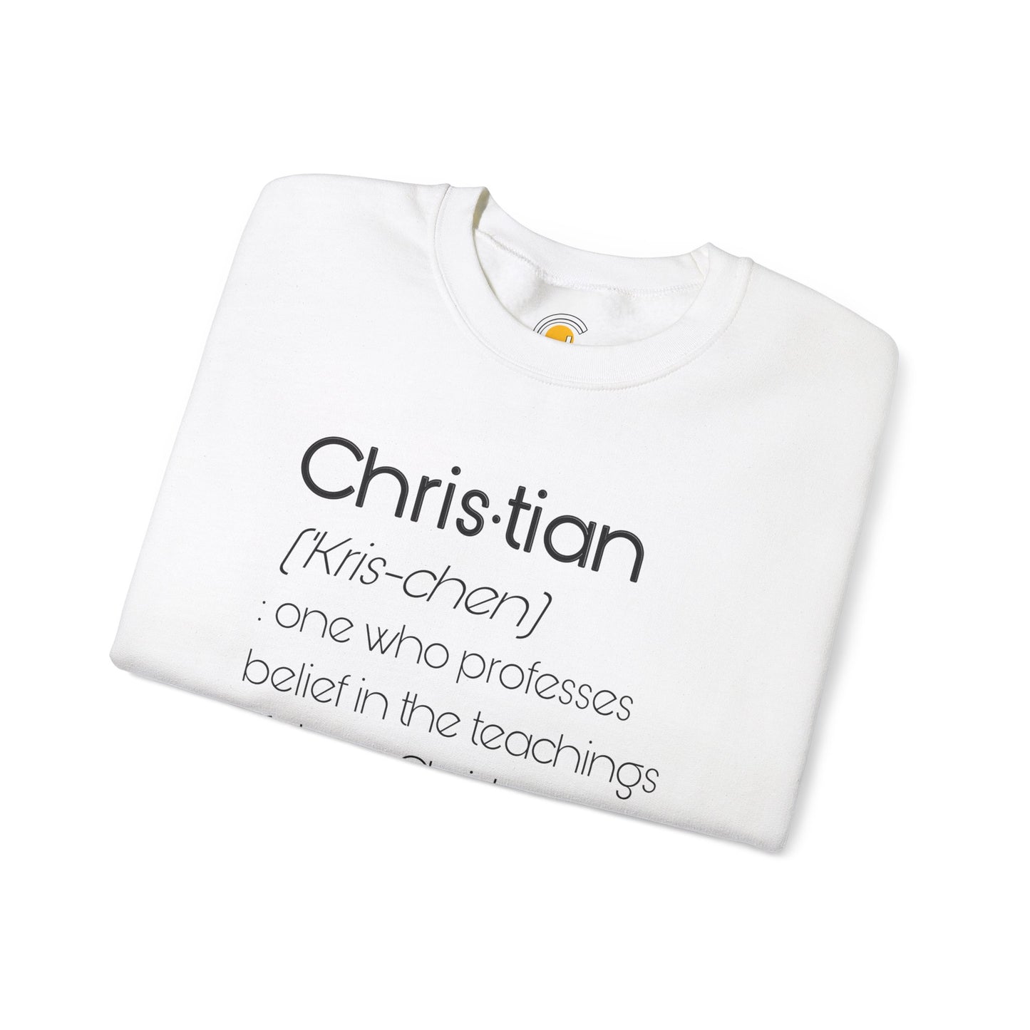 Definition of Christian Sweatshirt