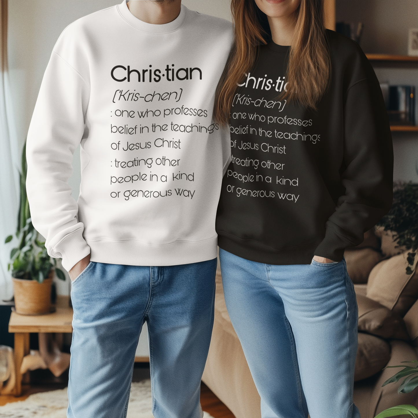 Definition of Christian Sweatshirt