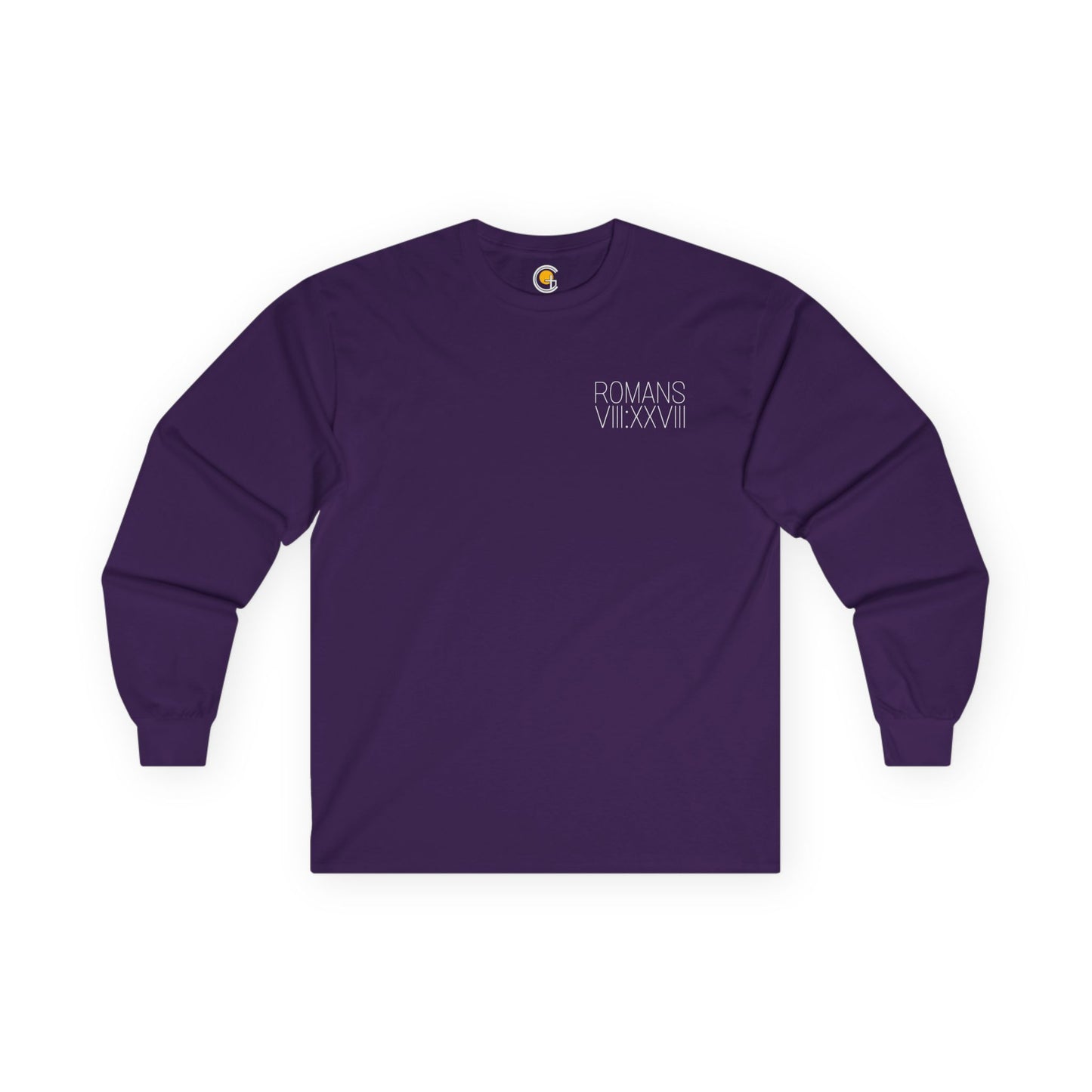 Romans 8:28 Long Sleeve Tee