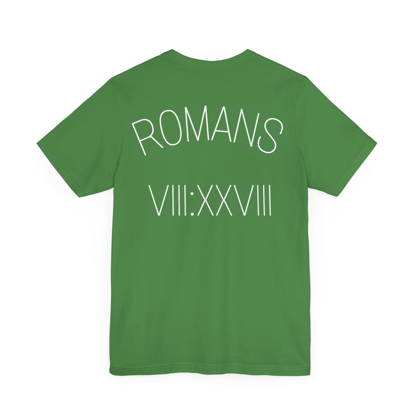 Romans 8:28 Short Sleeve Tee