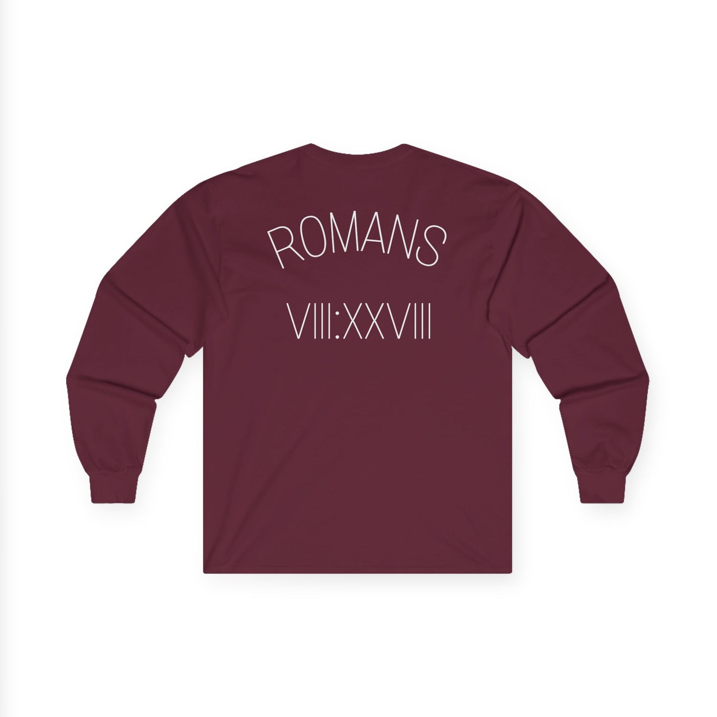 Romans 8:28 Long Sleeve Tee