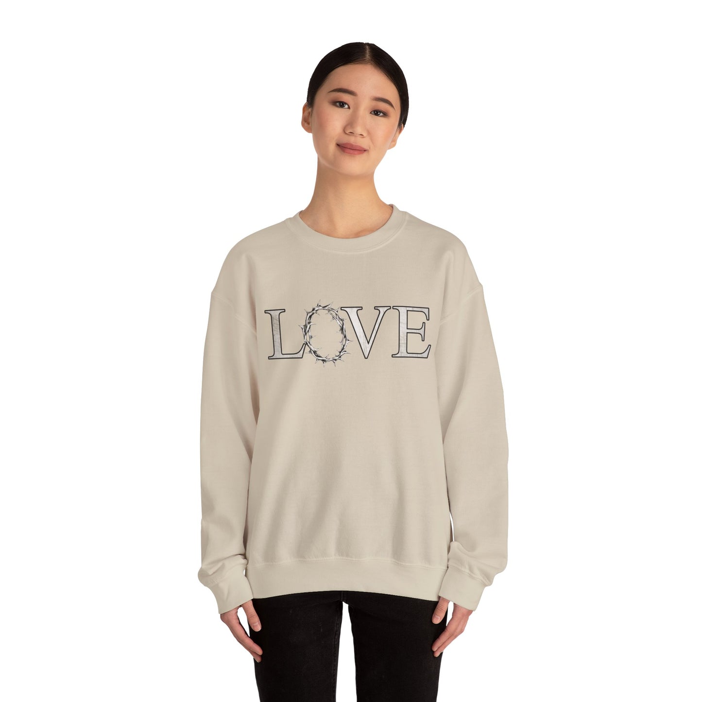 Crown of Thorns “Love” Sweatshirt