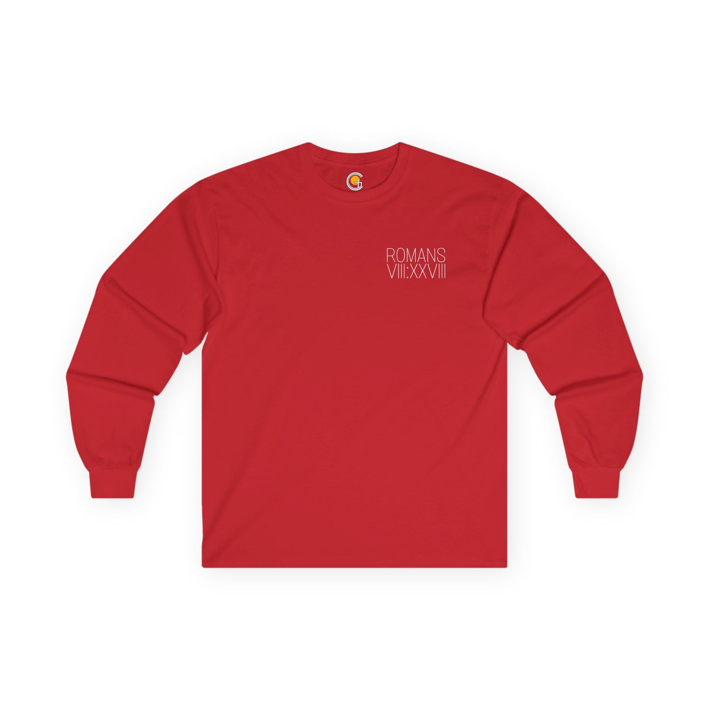 Romans 8:28 Long Sleeve Tee