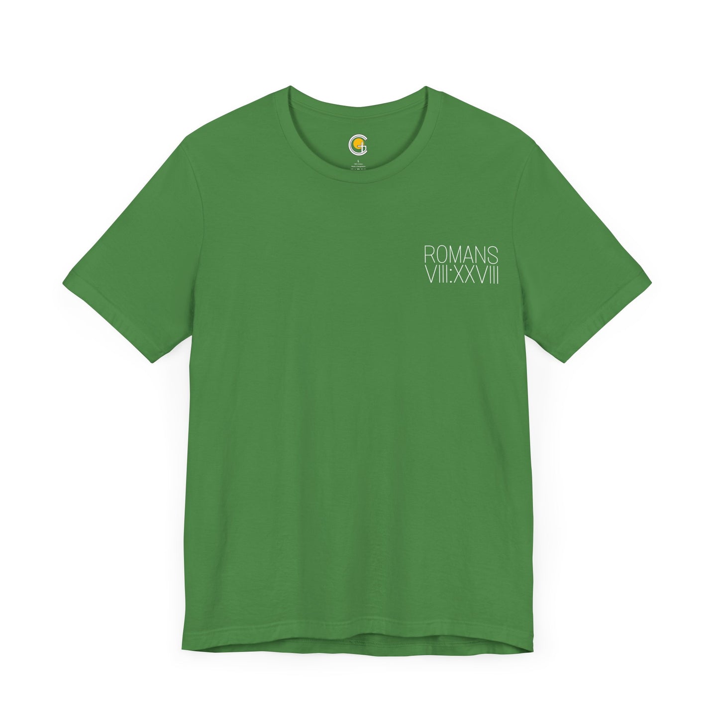 Romans 8:28 Short Sleeve Tee